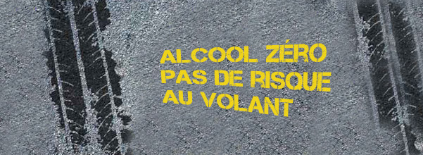 zero alcool au volant