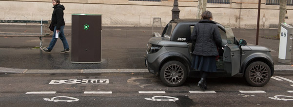 Les bornes Bélib, pour recharger les voitures électriques