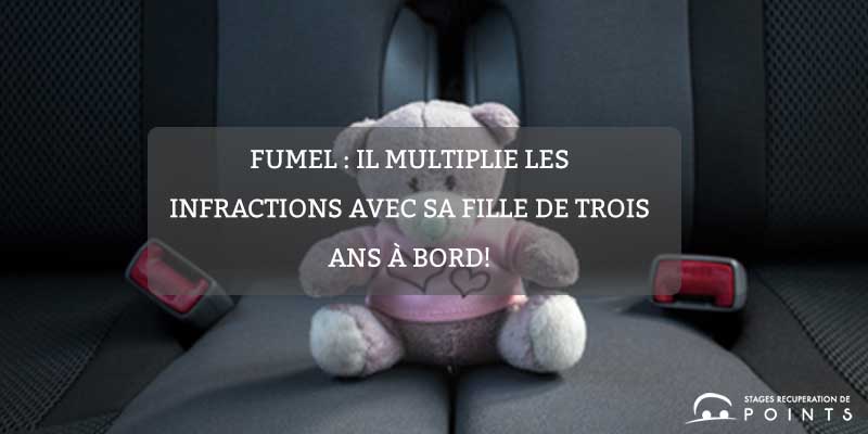 Fumel : il multiplie les infractions avec sa fille de trois ans à bord