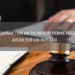 Argentan : un an de prison ferme pour avoir tué un motard