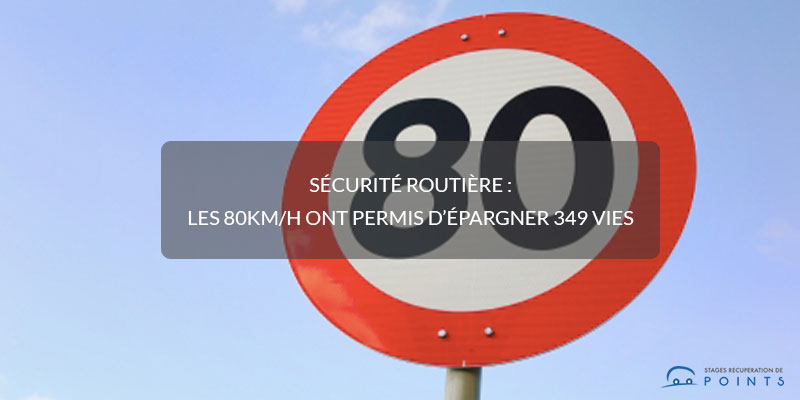 Sécurité routière : les 80km/h ont permis d’épargner 349 vies