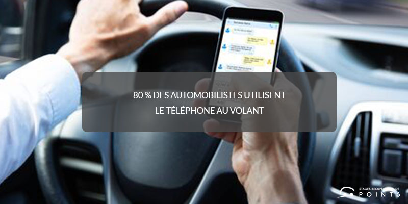 80 % des automobilistes utilisent le téléphone au volant
